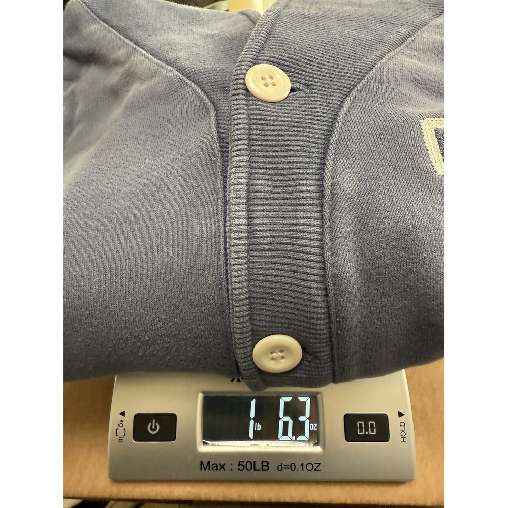 Nike Athletic Dept Jacket Mens Large Shawl Collar Button‎ Up Varsity Swoosh - Picture 14 of 14